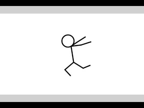 480x360 Stickman Fightingpose Animation