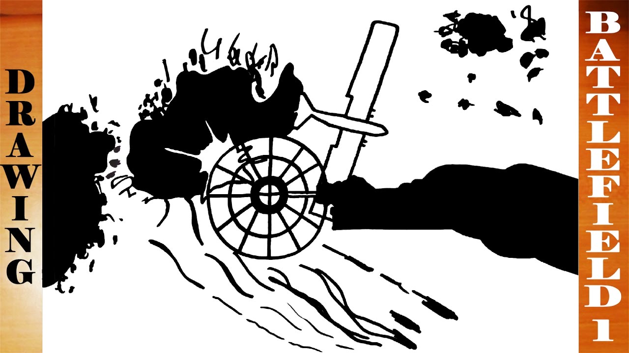 1280x720 How To Draw Battlefield Sinai Desert Train Vs Plane Easy