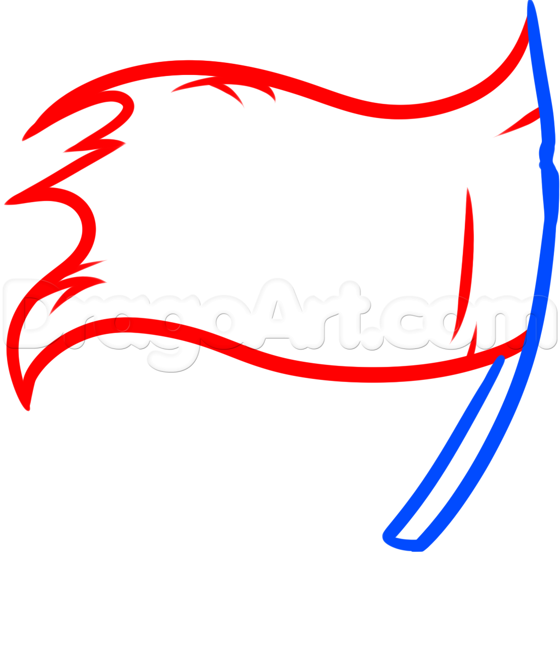 1106x1283 draw the tampa bay buccaneers, step