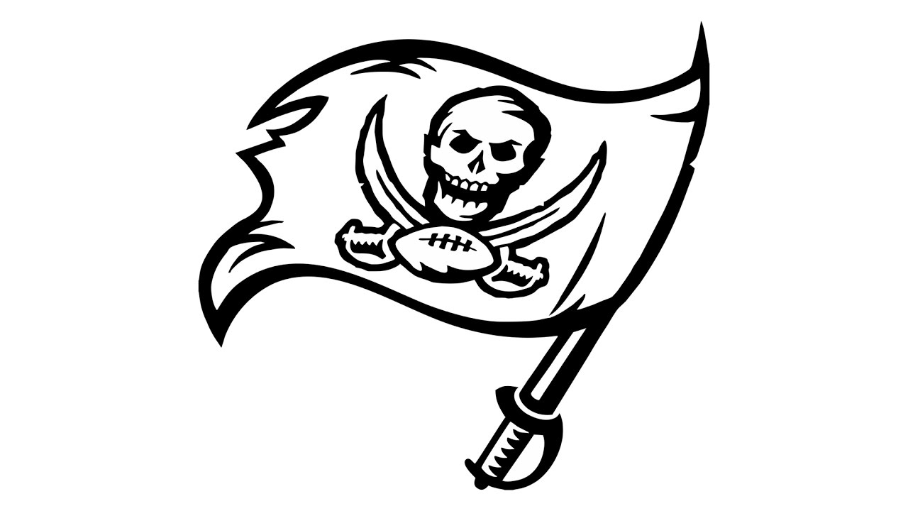 1280x720 how to draw the tampa bay buccaneers logo