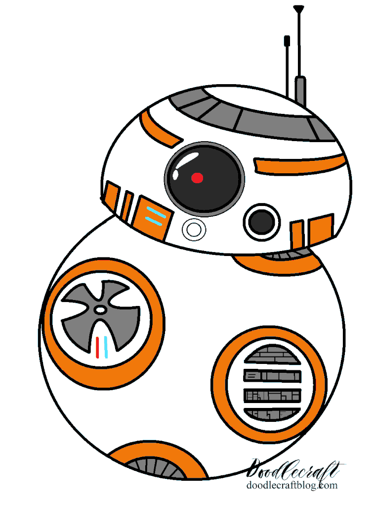 757x1024 Star Wars And Wood Cutouts! Easy Kids' Crafts Drawing