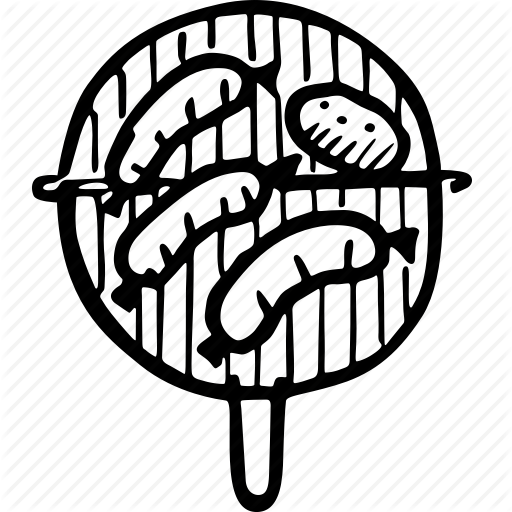512x512 Barbecue, Bbq, Grill, Grilling, Meat, Sausage Icon