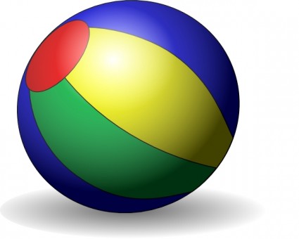 425x340 Beach Ball Clip Art Free Vector In Open Office Drawing