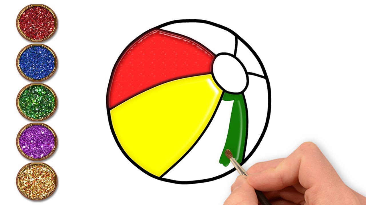 Beach Ball Drawing | Free download on ClipArtMag