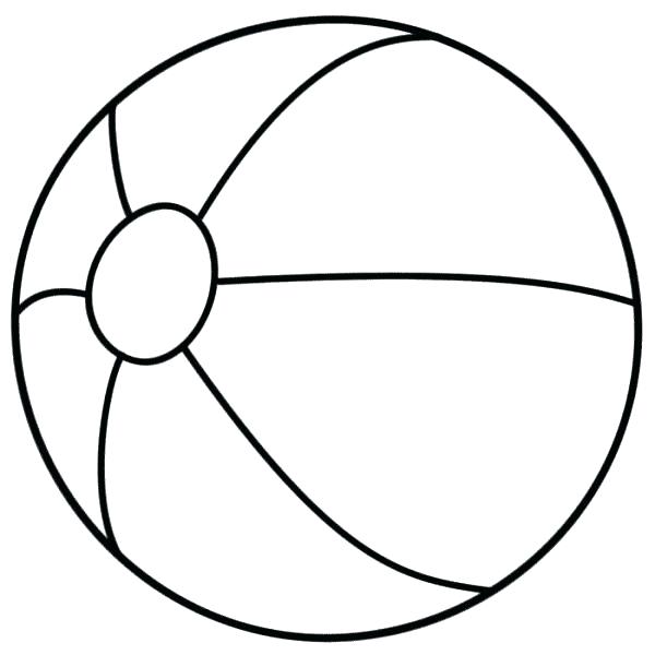 600x600 Beach Ball Coloring