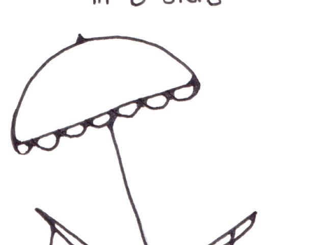 640x480 Drawn Beach Drawing