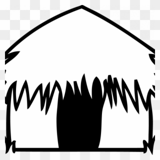 320x320 hut clipart straw hut