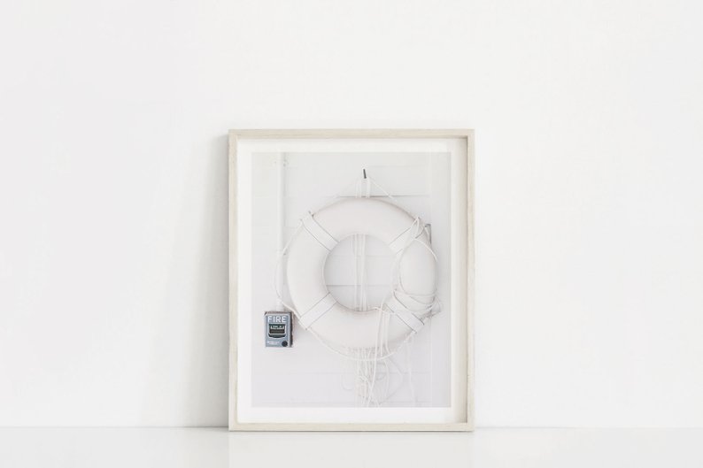 794x529 lake house decor lifeguard print cottage decor lake house etsy