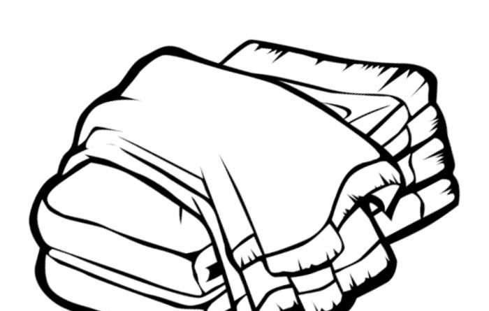 700x445 Beach Towel Clipart