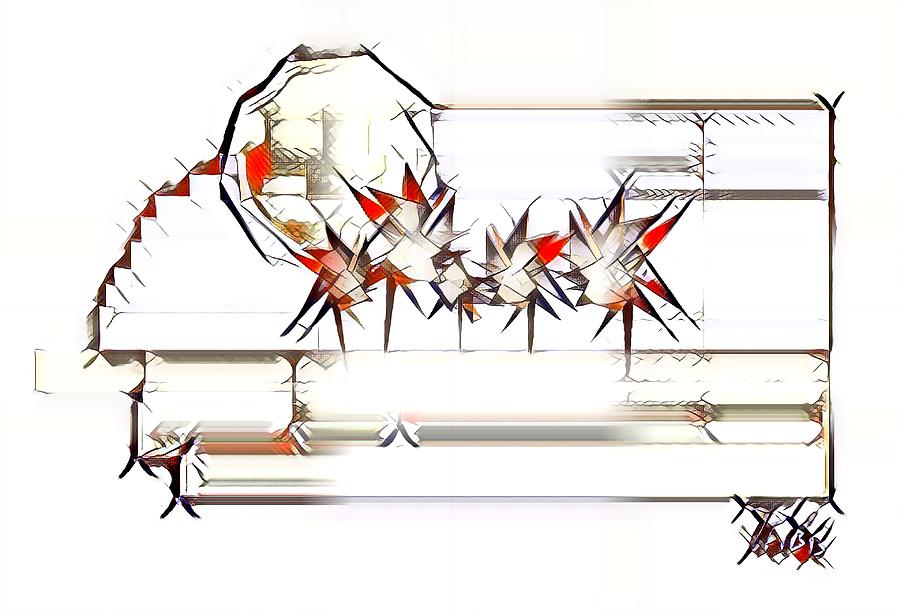 900x610 Sunset At The Beach Drawing