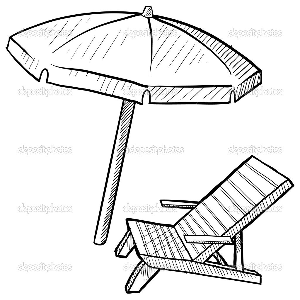 1024x1024 Chair Drawing Easy Step Large Size Of Beach Scene Drawing Easy