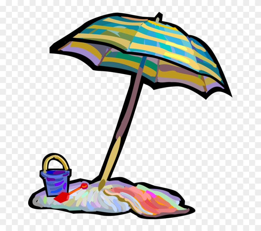 Beach Umbrella Drawing | Free download on ClipArtMag