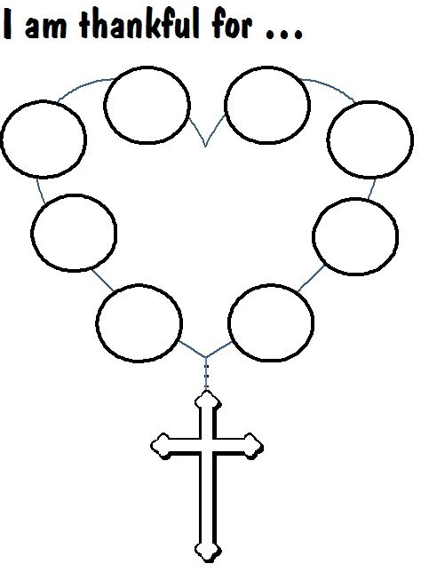 474x662 I Am Thankful For Prayer Bead Worksheet The Children Completed