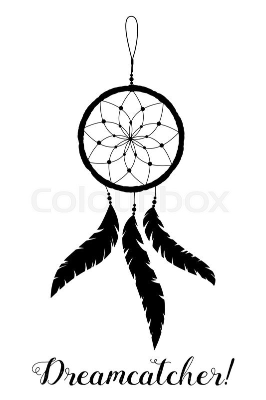 533x800 American Indians Amulet Dream Catcher Stock Vector Colourbox