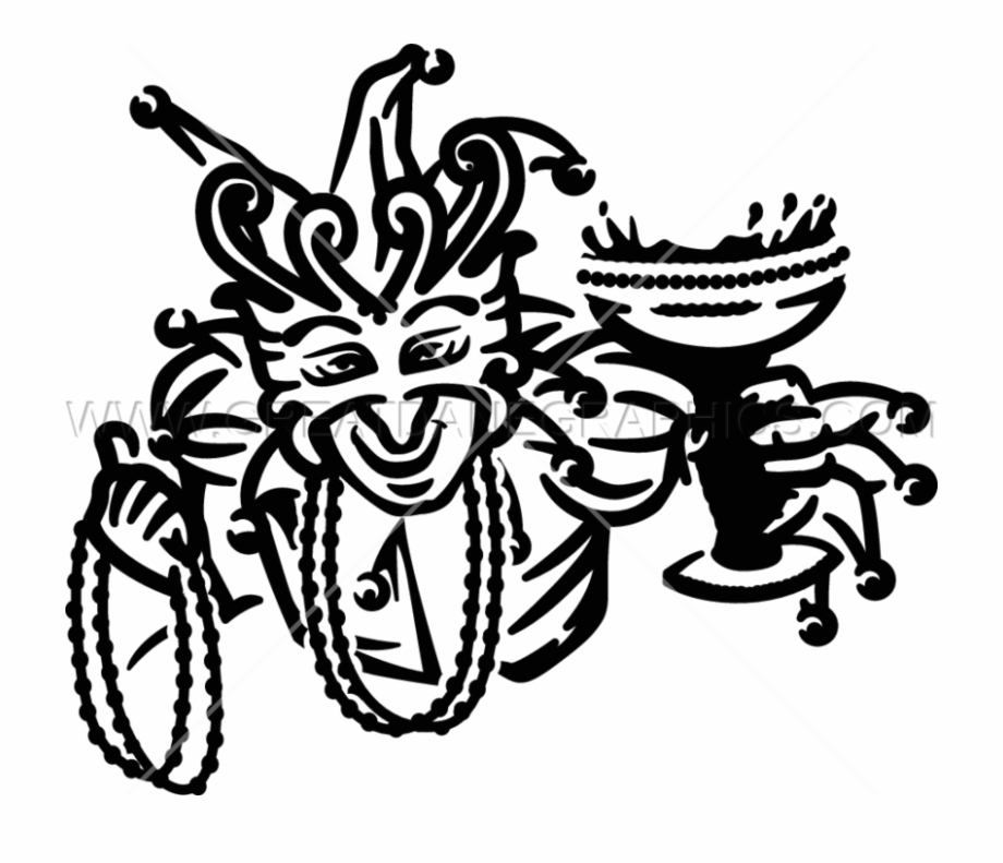 920x791 And Mardi Gras Black Bead White Drawing Clipart