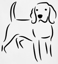 190x208 Beagle Drawing Apron Spreadshirt