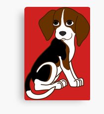 210x230 Cute Beagle Drawing Canvas Prints Redbubble
