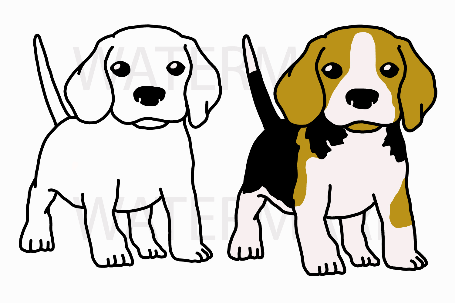 1500x1000 Cute Beagle Puppy Ready To Play