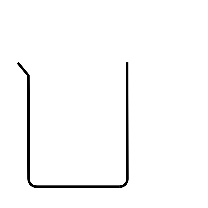 800x800 Beaker Drawing Transparent Png Clipart Free Download