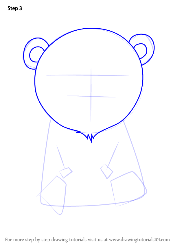 598x844 Learn How To Draw Kawaii Koda From Brother Bean