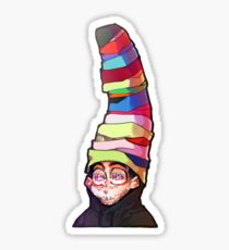 210x230 Beanie Drawing Stickers Redbubble