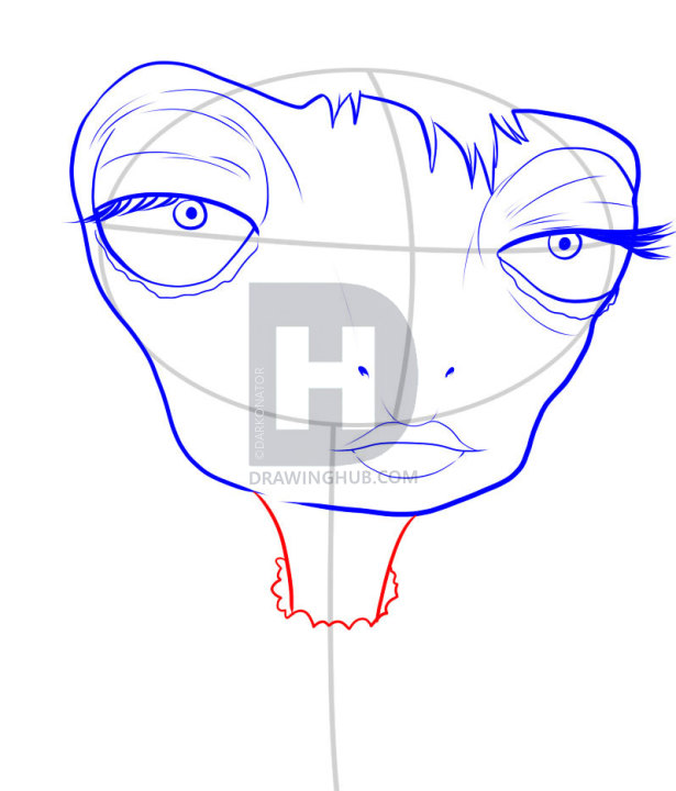 615x720 How To Draw Beans, Step