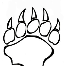 268x268 Image Of Bear Claw Clipart