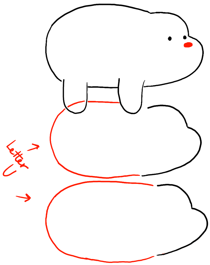 700x882 How To Draw Grizzly, Panda And Ice Bear From We Bare Bears