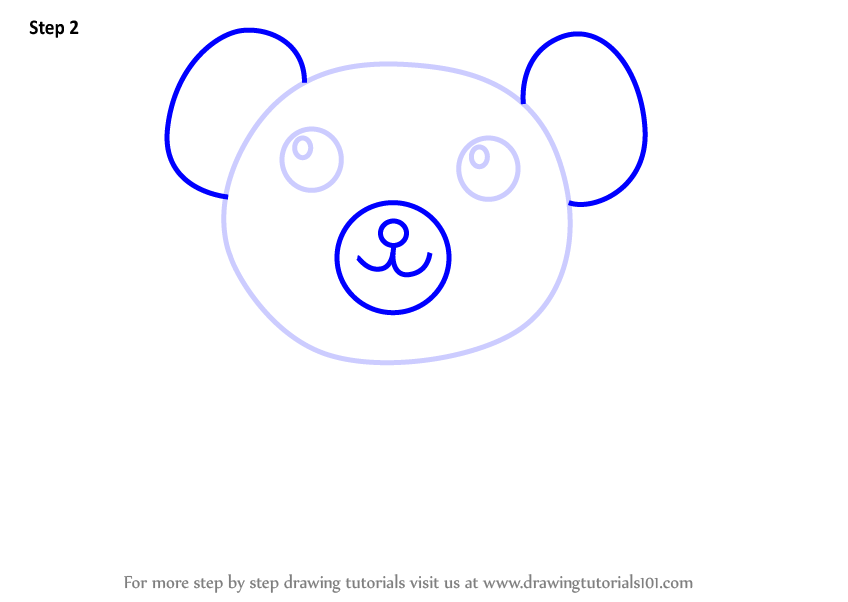 848x602 Learn How To Draw A Black Bear For Kids