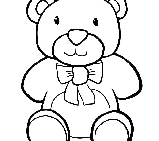 Bear Line Drawing | Free download on ClipArtMag