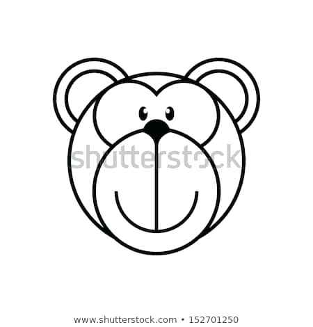450x470 Bear Outlines Printable Black Bear Outline Image