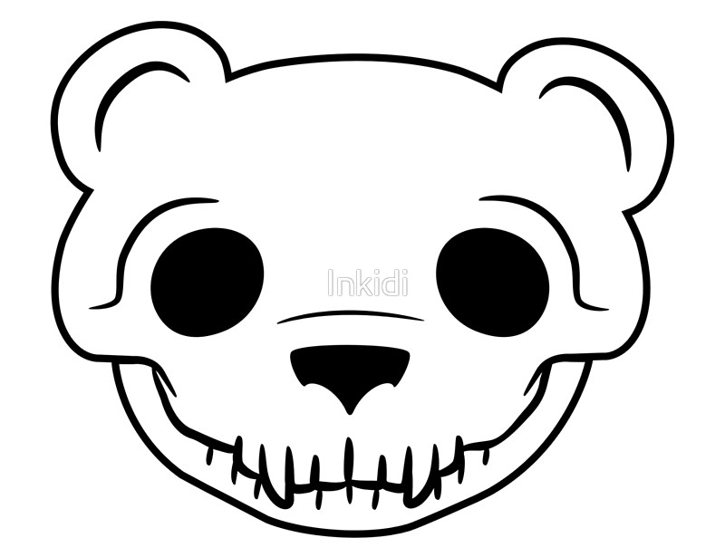 800x615 Bear Skull