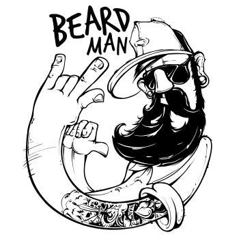 350x350 Collection Of Free Beard Drawing Doodle Download On Ui Ex