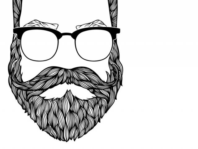 640x480 Drawn Beard