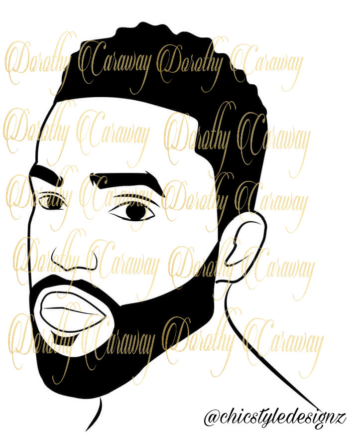 719x877 Mike Handsome Black Man African American Man Etsy