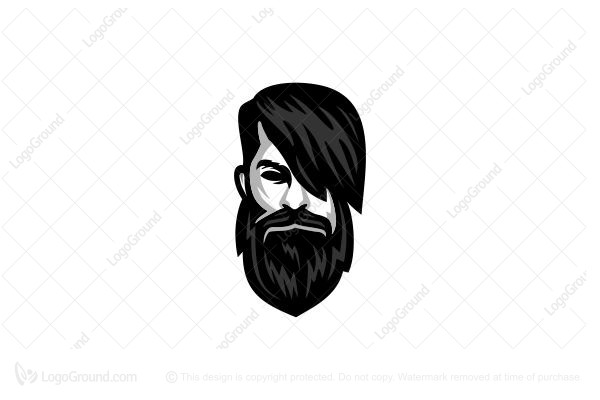 600x400 Beard Man Logo