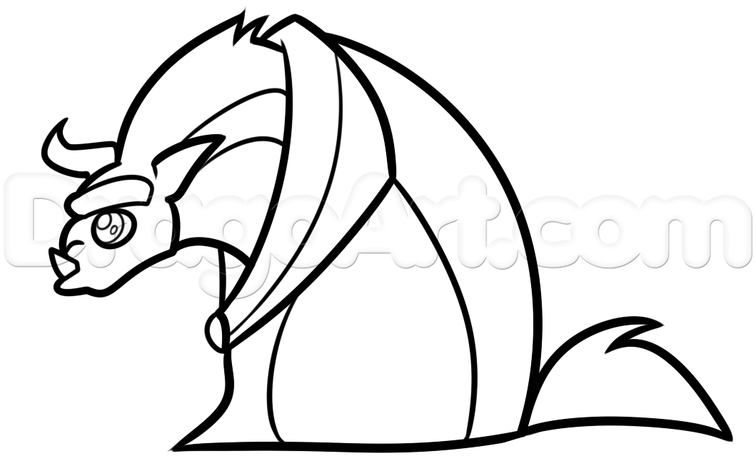 1059x660 Draw Kawaii Beast, Step