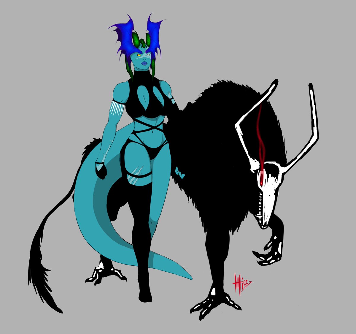 1200x1125 Thiccdrawings On Twitter Black Beauty And The Beast