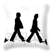 180x180 The Beatles Abbey Road Silhouette Drawing Digital Art