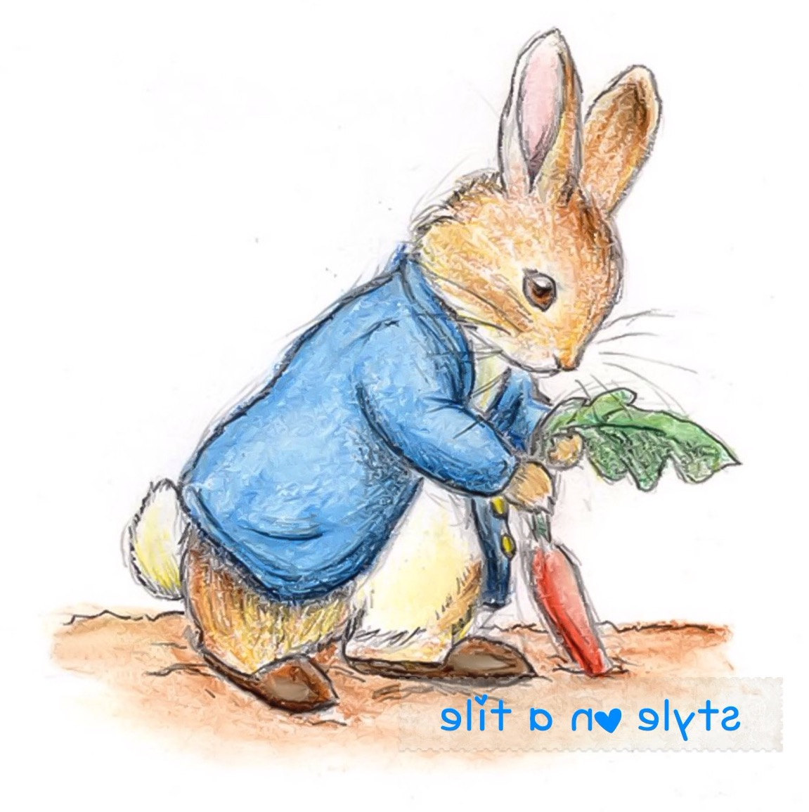 1151x1155 lovely beatrix potter peter rabbit and carrot x