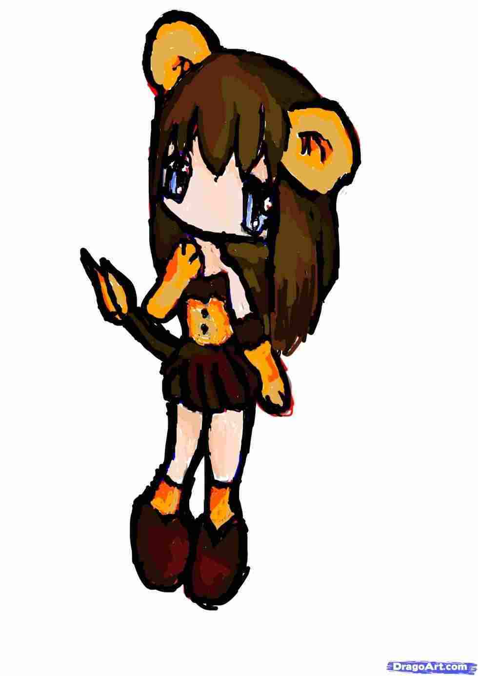 980x1386 Easy Simple Cute Girl Drawings