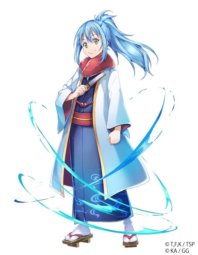 771x988 rimuru that time i got reincarnated as a slime anime art