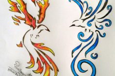 236x157 Birds Composition Drawing And Flowers Beautiful Names Chat Wall