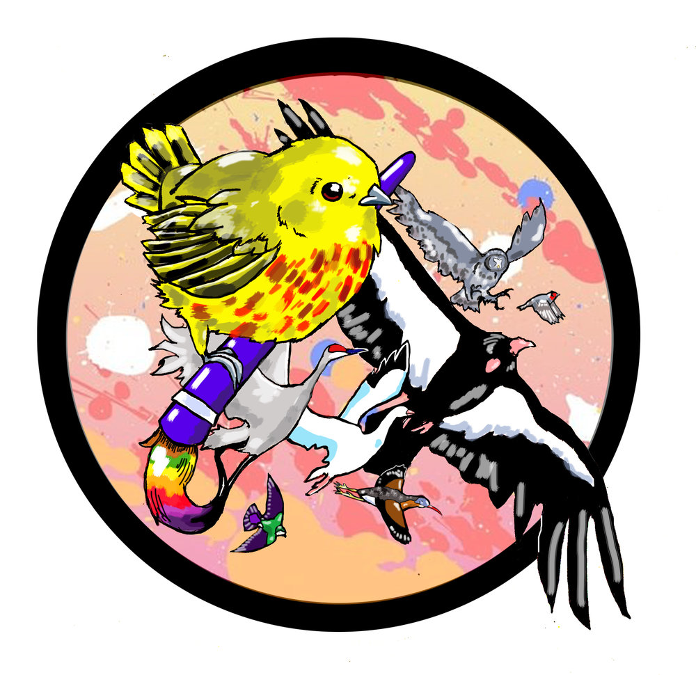 1000x970 Drawing Birds