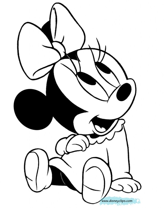 698x883 Baby Mickey Coloring Pages Beautiful Baby Mickey Mouse Drawings