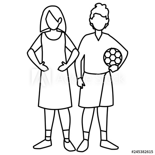 500x500 Beautiful Little Kids Couple Characters