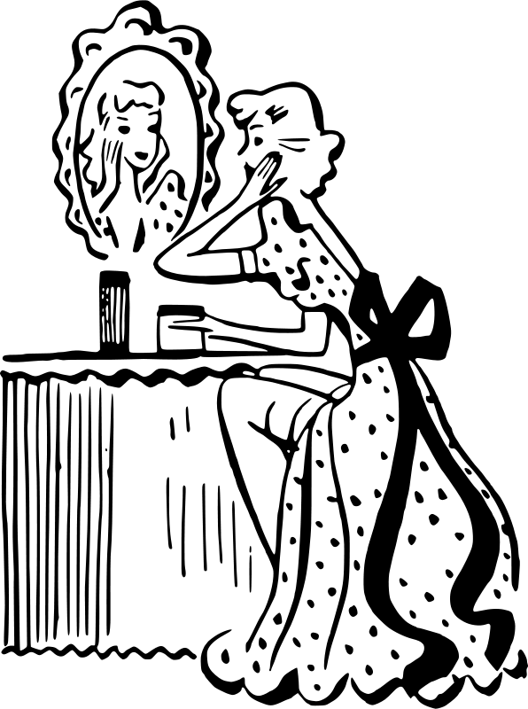 596x800 Drawing Mirror Beautiful Huge Freebie! Download For Powerpoint