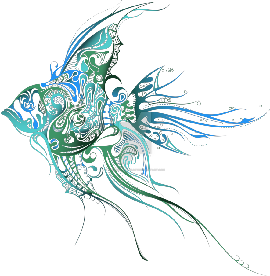 885x903 Ftestickers Beautiful Fish Freetoedit