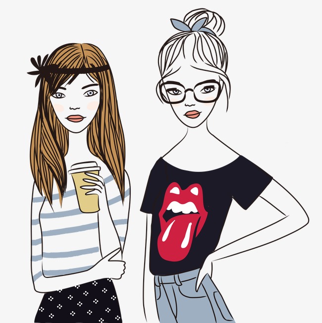 650x652 Hand Painted,line Drawing,line,fashion Clothing,go Figure