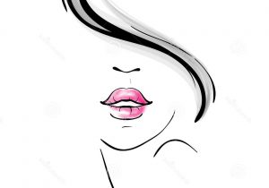 300x210 Beautiful Girl Face Sketch Beautiful Colorful Sketches Of Face